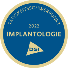 DGI 2022 Tätigkeitsschwerpunkt Implantologie